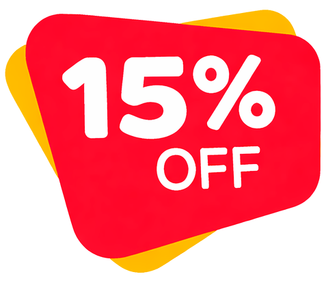 15% descuento