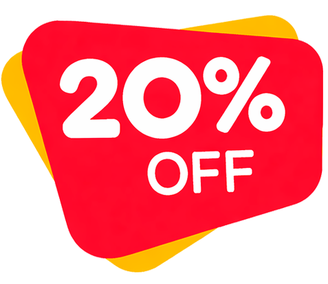 20% descuento